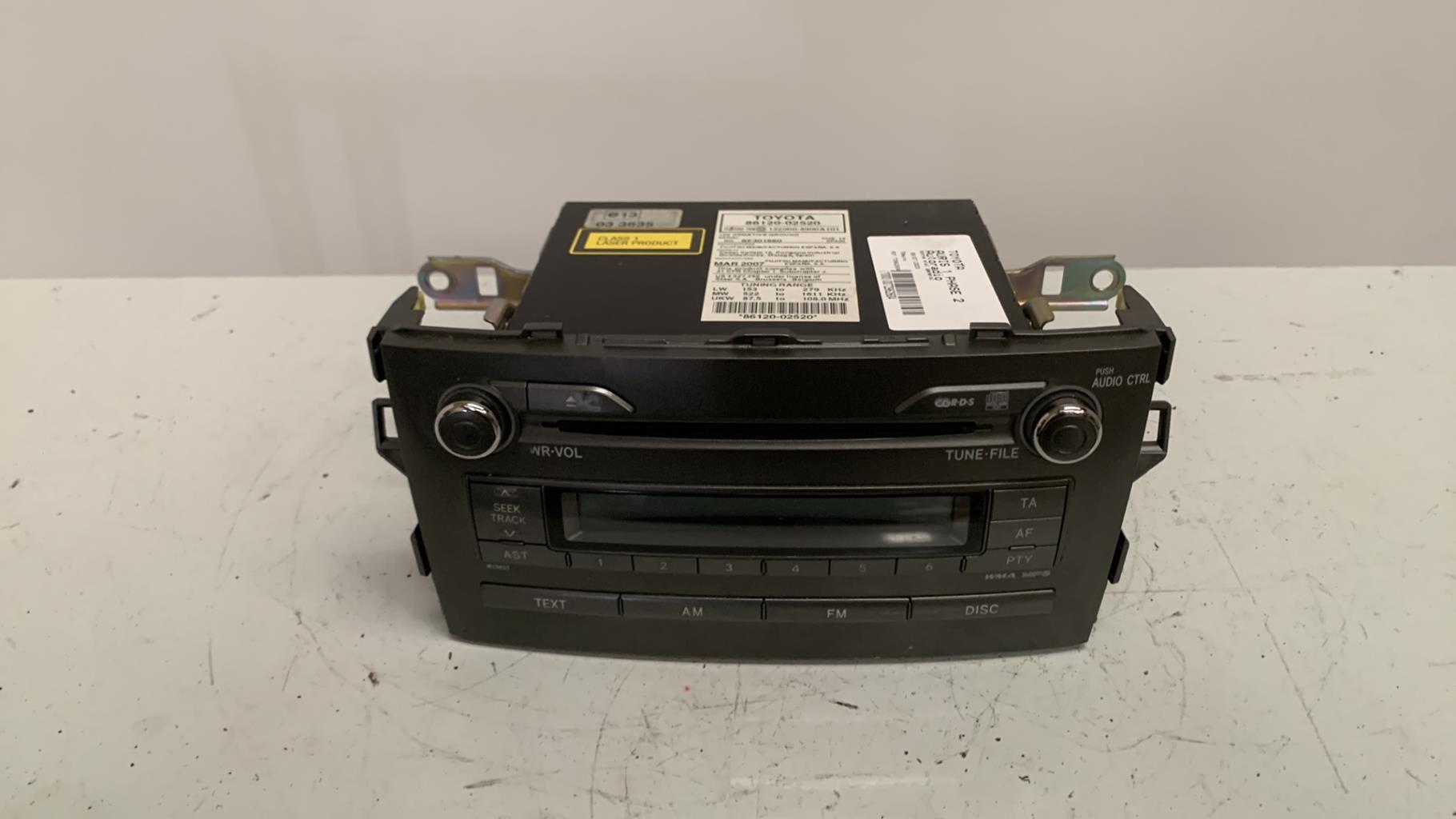 Autoradio TOYOTA AURIS 1 PHASE 2  - 1