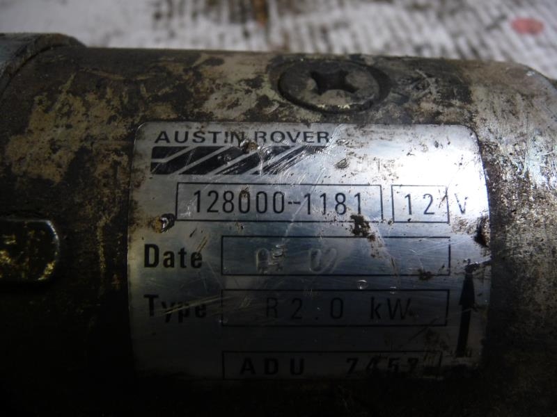 Demarreur ROVER 100 PHASE 1 Essence - 1