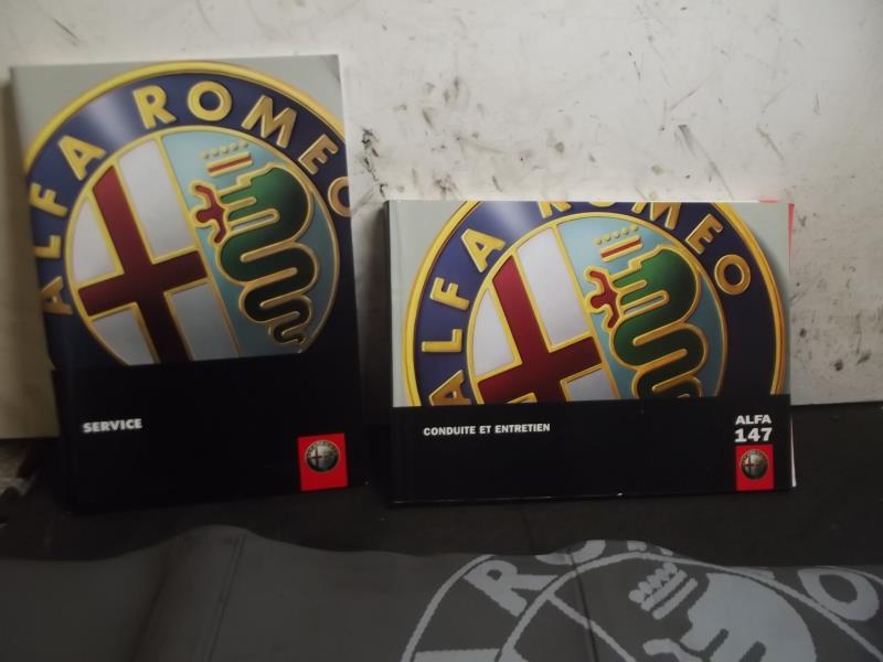 Notice d'utilisation ALFA ROMEO 147 PHASE 1 Essence - 1
