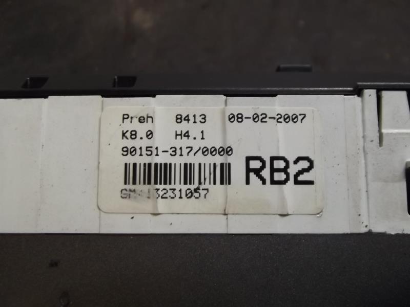Commande chauffage OPEL ZAFIRA B PHASE 1 Diesel - 1