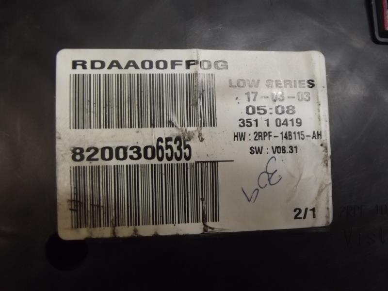 Compteur RENAULT MEGANE 2 PHASE 1 Diesel - 1