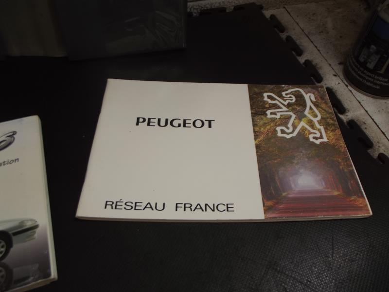 Notice d'utilisation PEUGEOT 406 PHASE 1 Essence - 1
