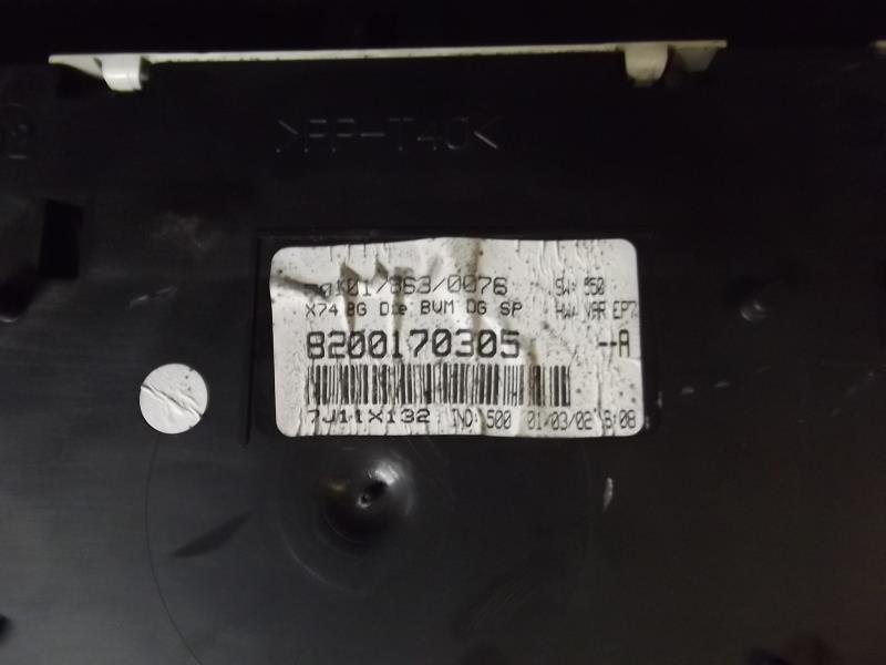Compteur RENAULT LAGUNA 2 PHASE 2 BREAK Diesel - 1