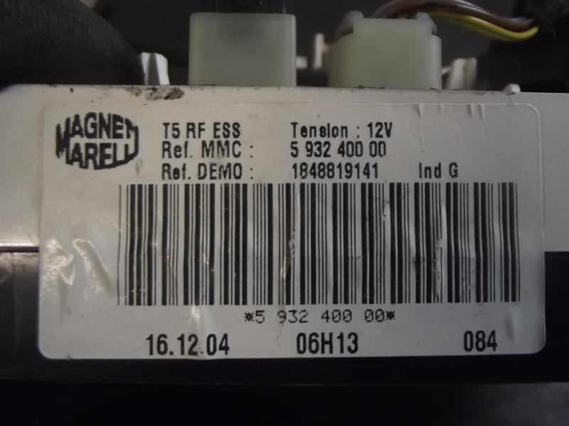 Commande chauffage PEUGEOT 307 PHASE 1 Essence - 1