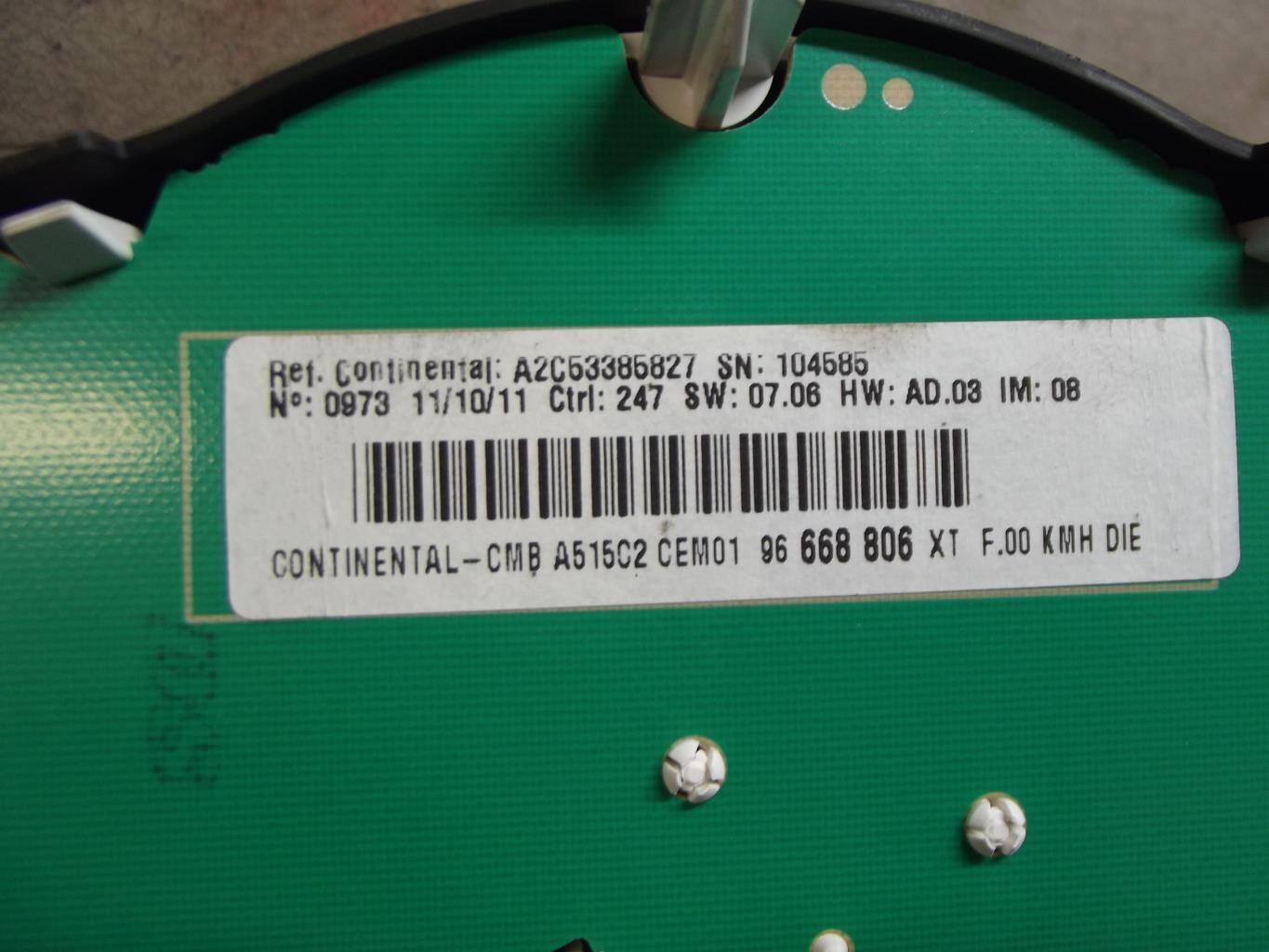 Compteur CITROEN C3 2 PHASE 1 Diesel - 1