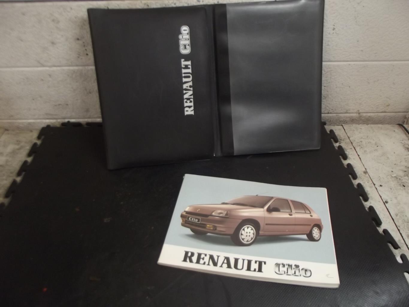 Notice d'utilisation RENAULT CLIO 1 PHASE 1 Essence - 1