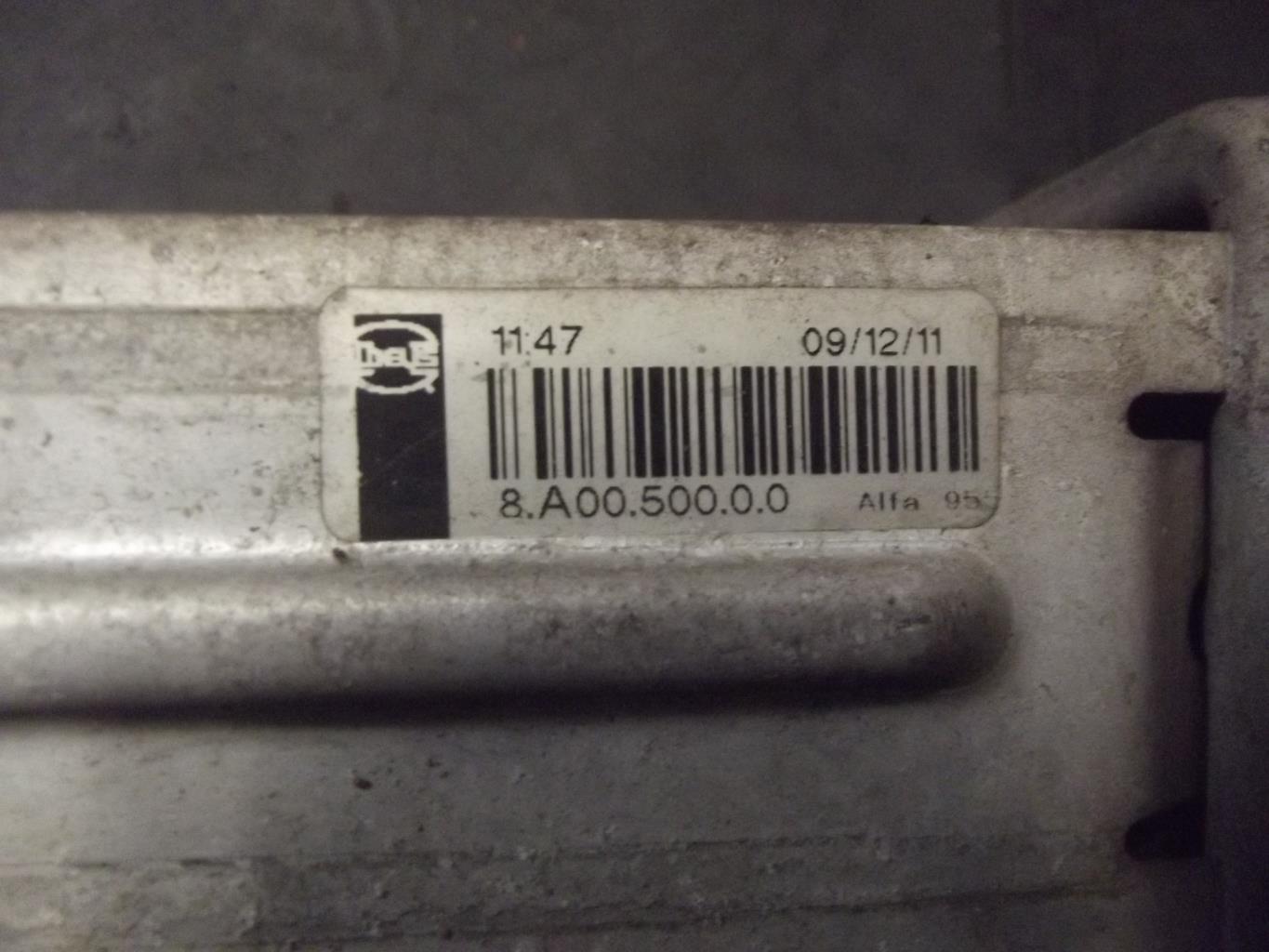 Echangeur air (Intercooler) FIAT PUNTO EVO 3 Diesel - 1