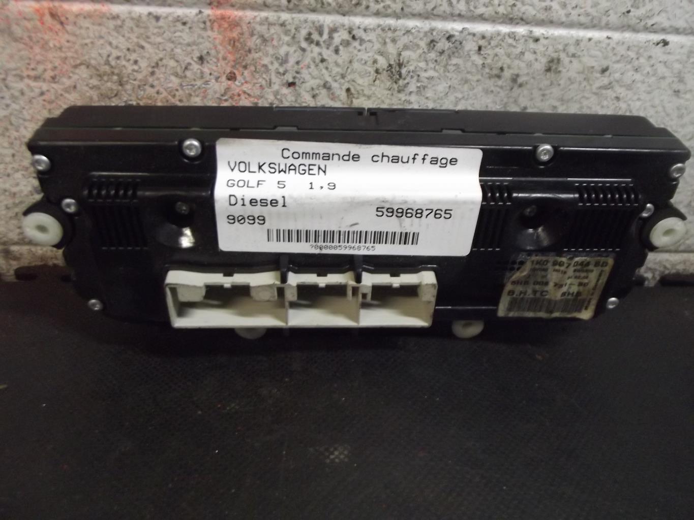 Commande chauffage VOLKSWAGEN GOLF 5 Diesel - 1