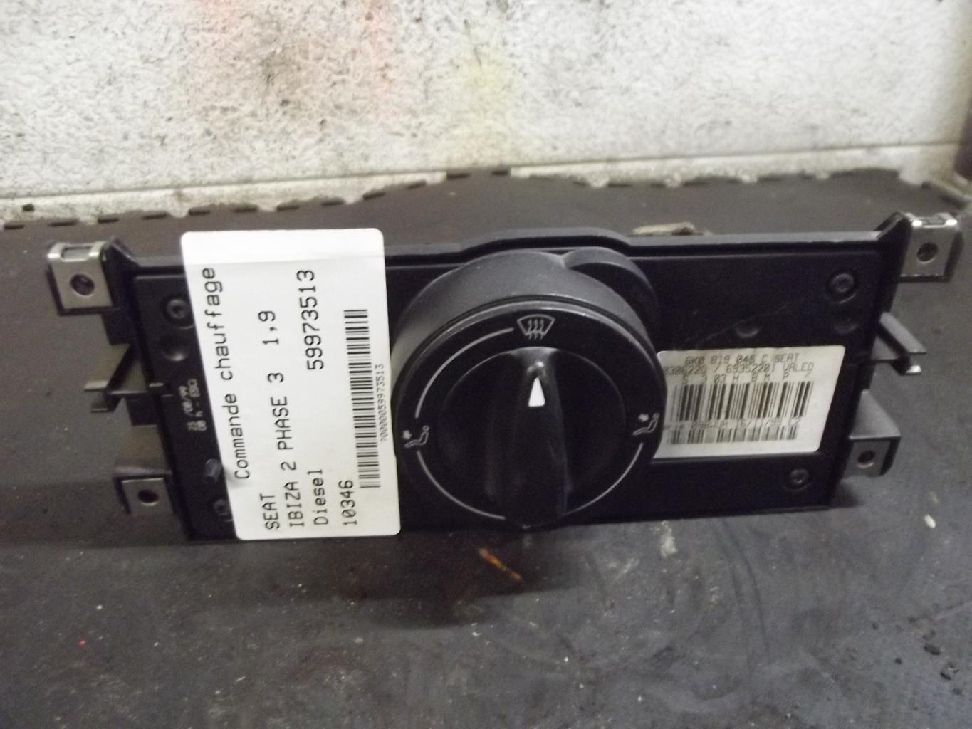 Commande chauffage SEAT IBIZA 2 PHASE 3 Diesel - 1