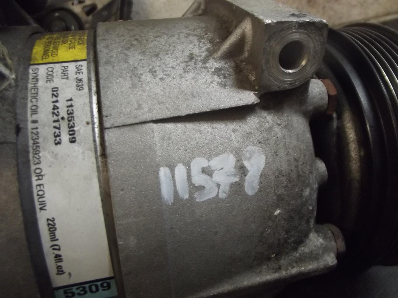 Compresseur clim RENAULT SCENIC 1 PHASE 2 Diesel - 1