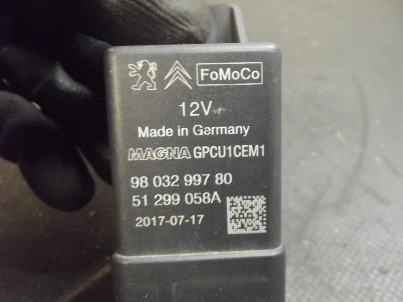 Relais de prechauffage CITROEN C4 2 PHASE 2 Diesel - 1
