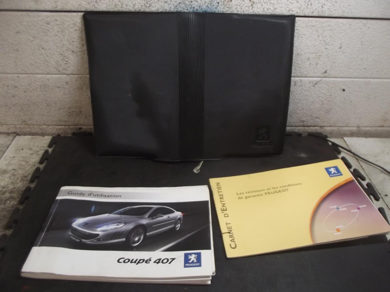 Notice d'utilisation PEUGEOT 407 COUPE Diesel - 1
