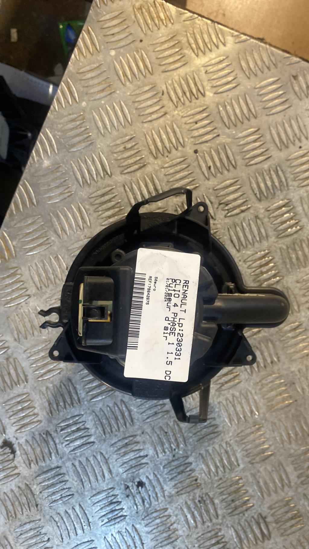 Pulseur d'air RENAULT CLIO 4 PHASE 1 Diesel - 1