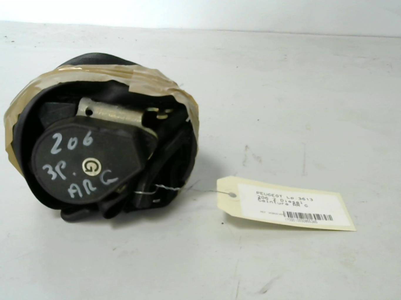Cintura di sicurezza posteriore sinistra PEUGEOT 206 PHASE 1 Gasolina - 1
