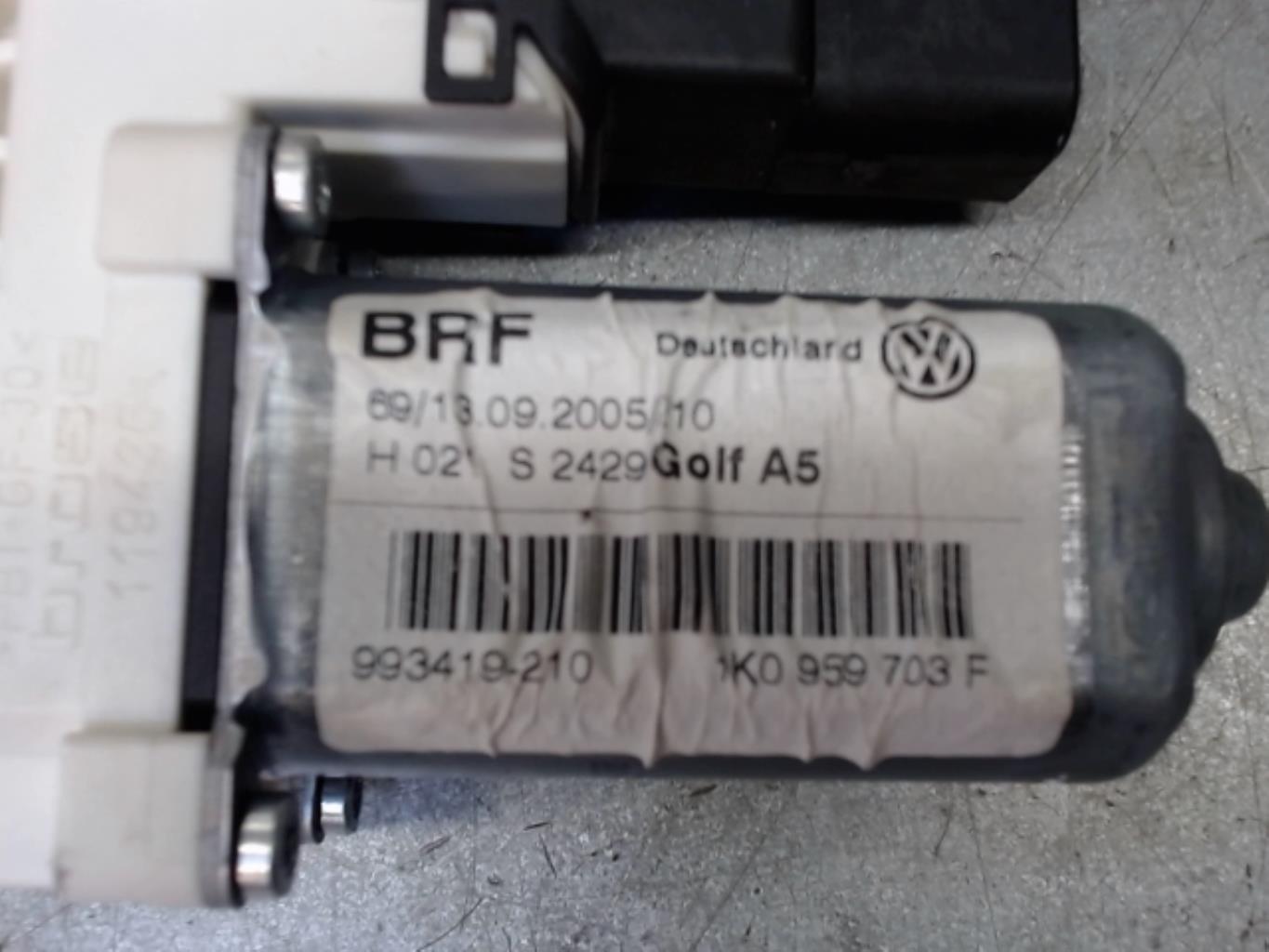 Motore alzacristalli posteriore sinistro VOLKSWAGEN GOLF 5 Diésel - 1