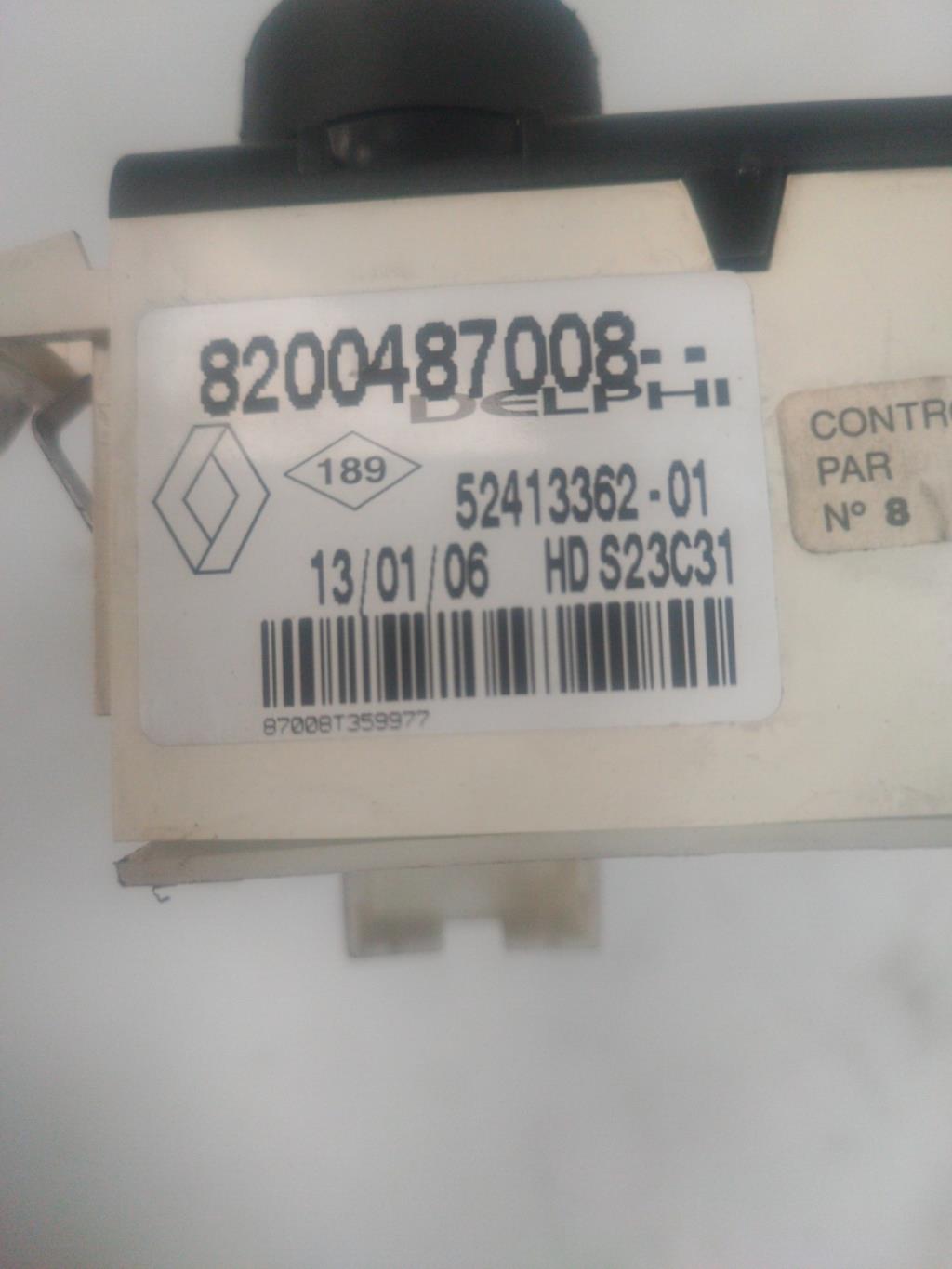 Commande chauffage RENAULT LAGUNA 2 PHASE 2 Diesel - 1