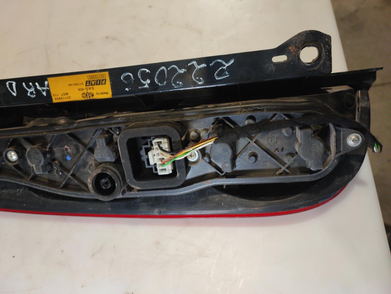 Fanale posteriore principale destro (luci) FIAT DOBLO 1 PHASE 2 Diésel - 1