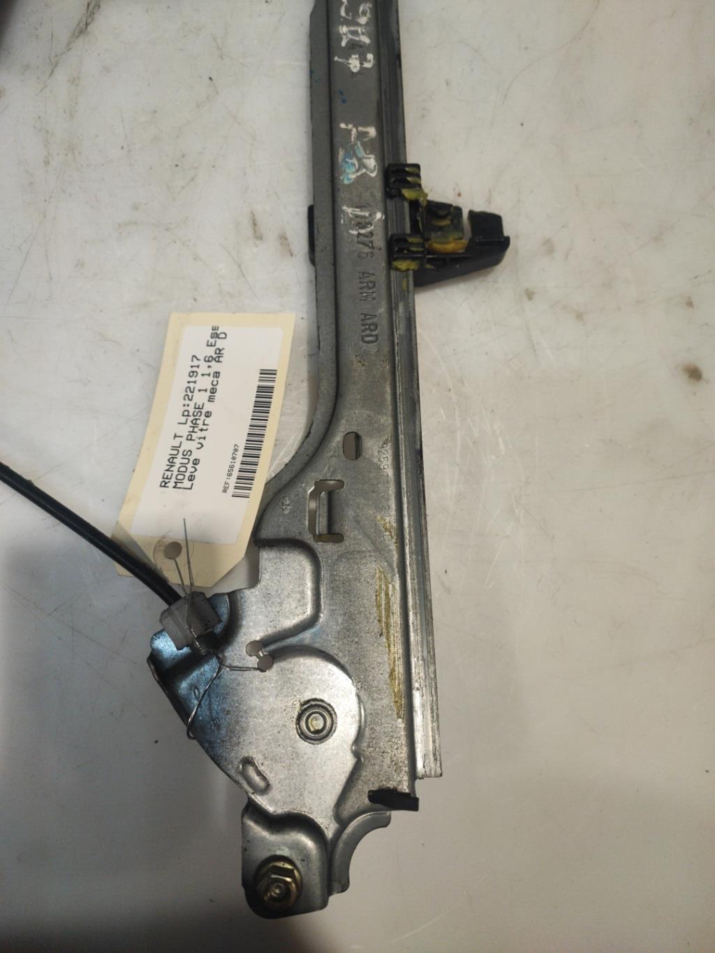 Alzacristalli manuale posteriore destro RENAULT MODUS PHASE 1 Gasolina - 1