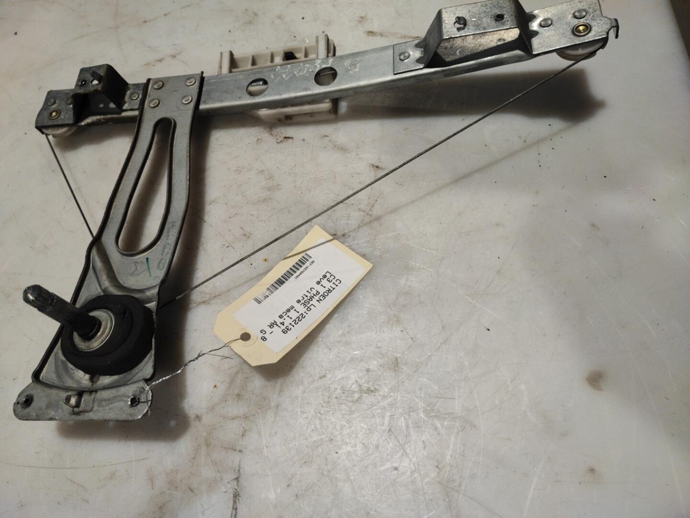 Alzacristalli manuale posteriore sinistro CITROEN C3 1 PHASE 1 Gasolina - 1