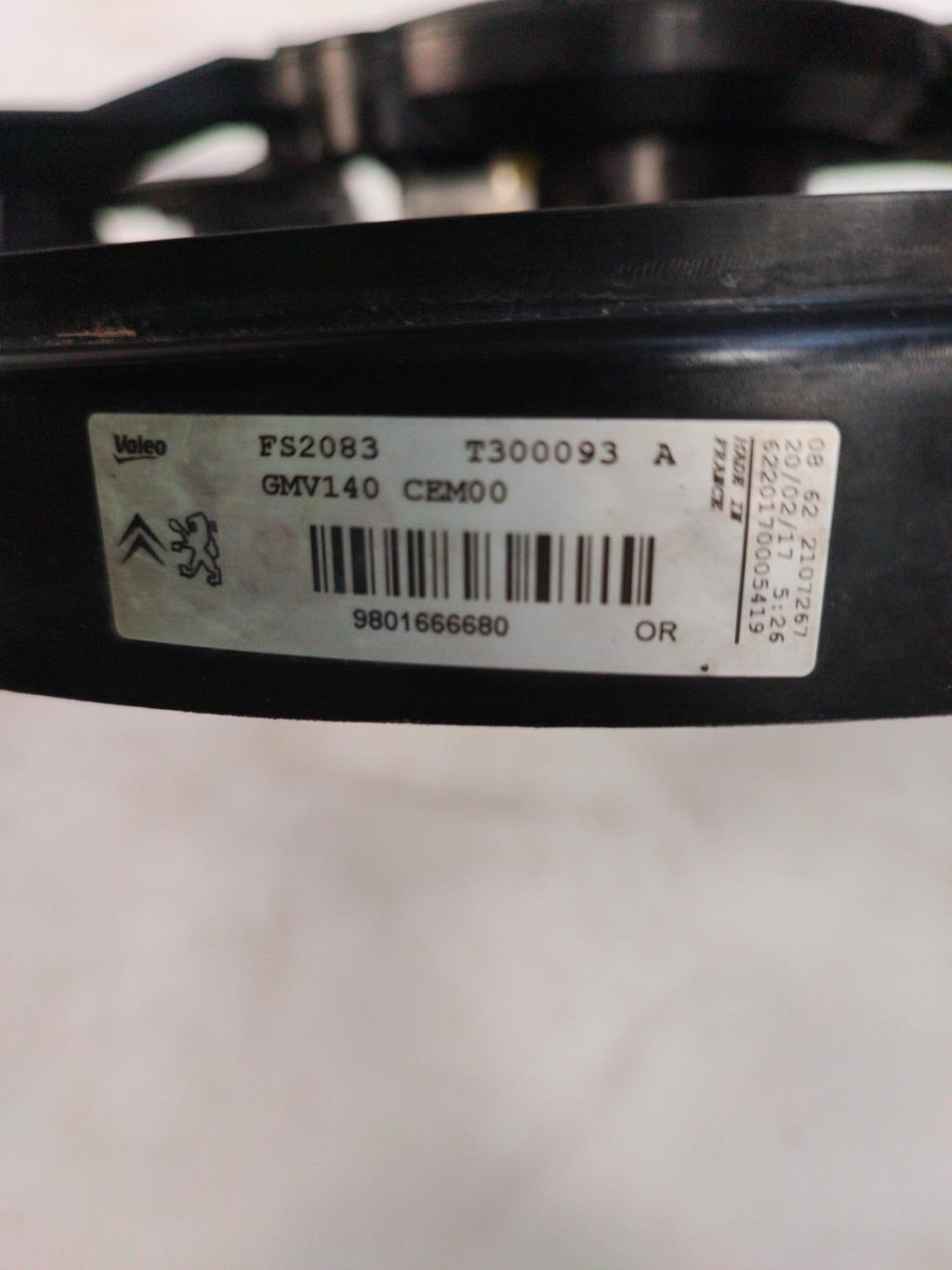 Motoventilatore radiatore DS DS3 PHASE 3 Gasolina - 1