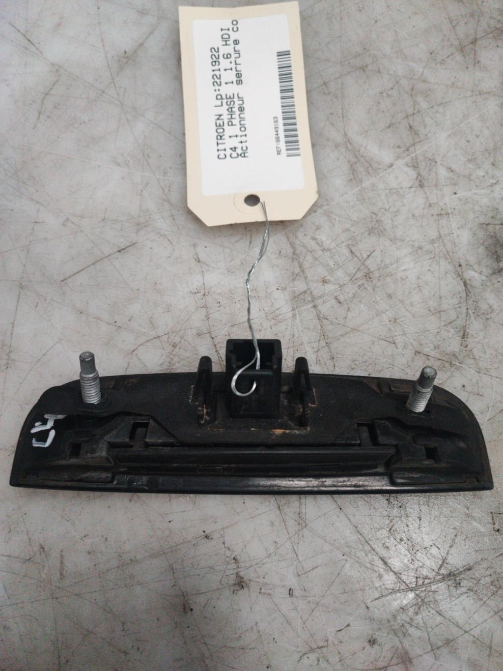 Actionneur serrure coffre CITROEN C4 1 PHASE 1 Diesel - 1