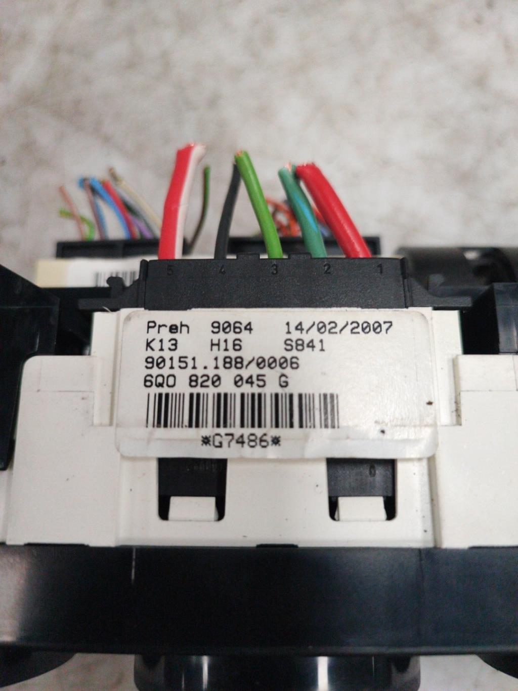 Commande chauffage VOLKSWAGEN POLO 4  - 1