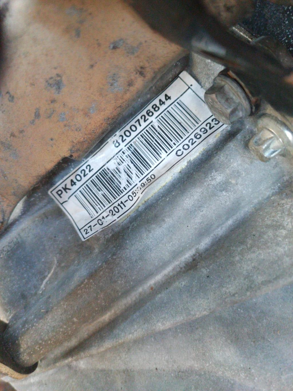 Boite de vitesses RENAULT SCENIC 2 PHASE 2 Diesel - 1