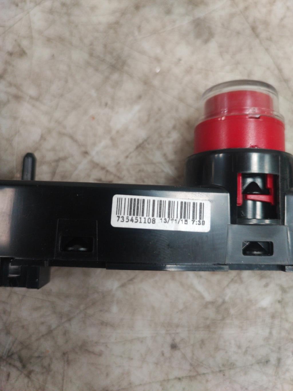 Bouton de warning FIAT 500 2 PHASE 2  - 1