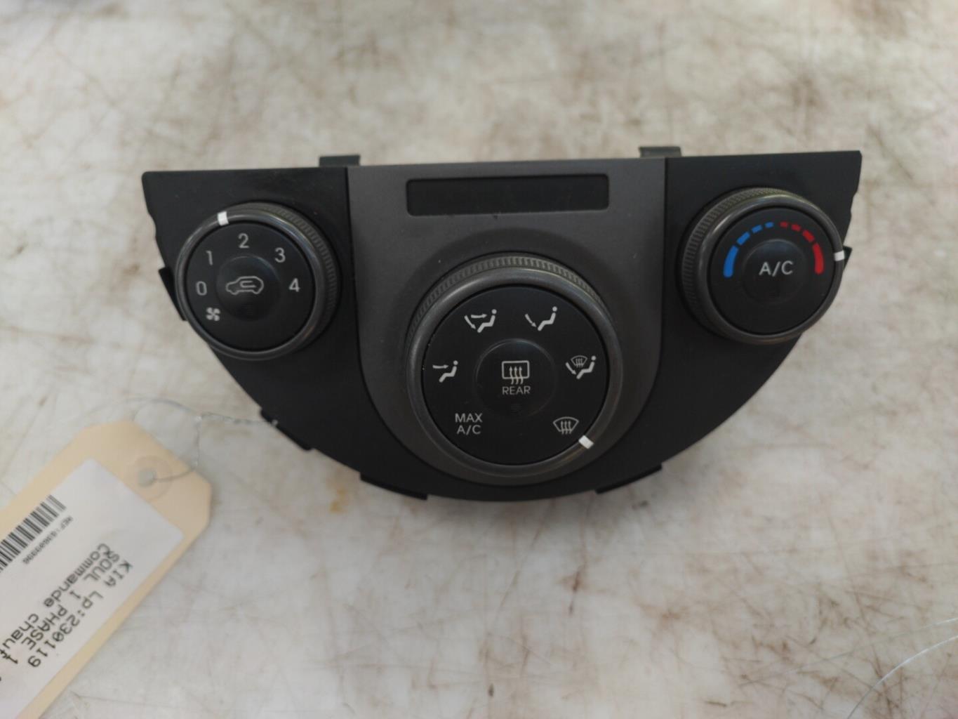 Commande chauffage KIA SOUL 1 PHASE 1 Diesel - 1