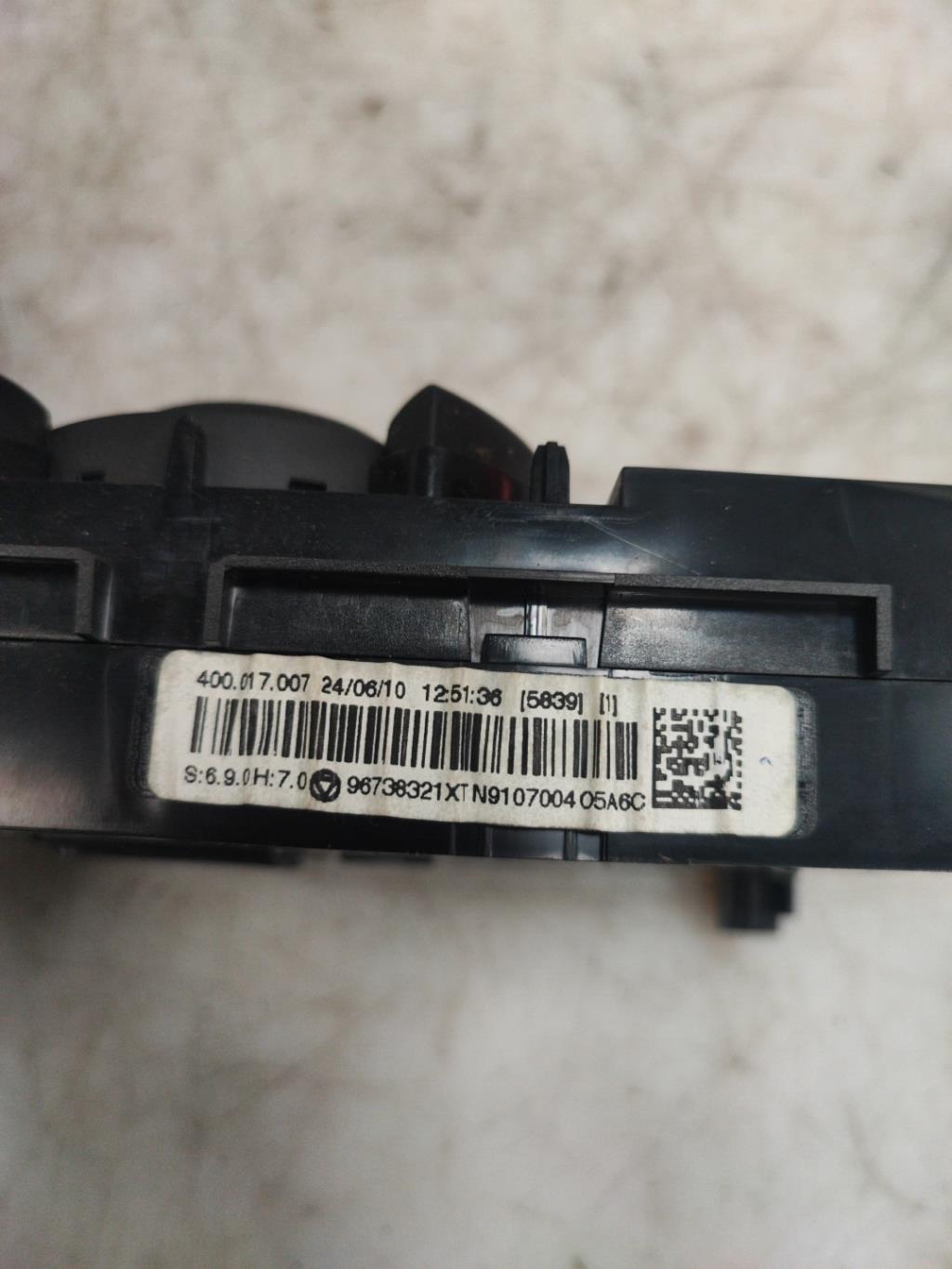 Commande chauffage PEUGEOT 5008 1 PHASE 1 Diesel - 1