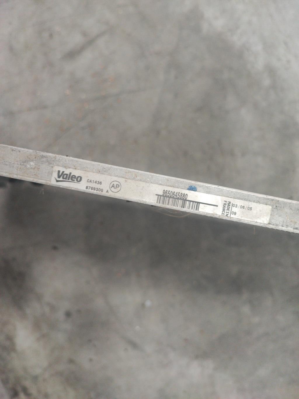 Radiateur clim CITROEN C6 Diesel - 1