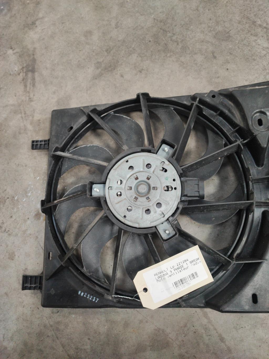 Motoventilatore radiatore RENAULT LAGUNA 3 PHASE 1 BREAK Diésel - 1