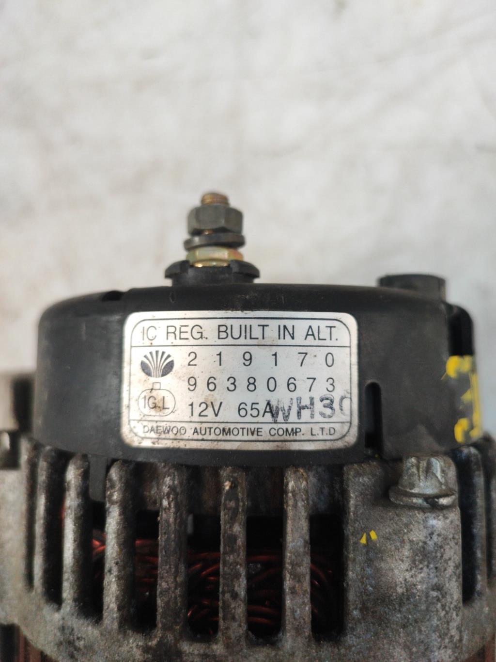 Alternatore DAEWOO MATIZ 1 PHASE 1 Gasolina - 1