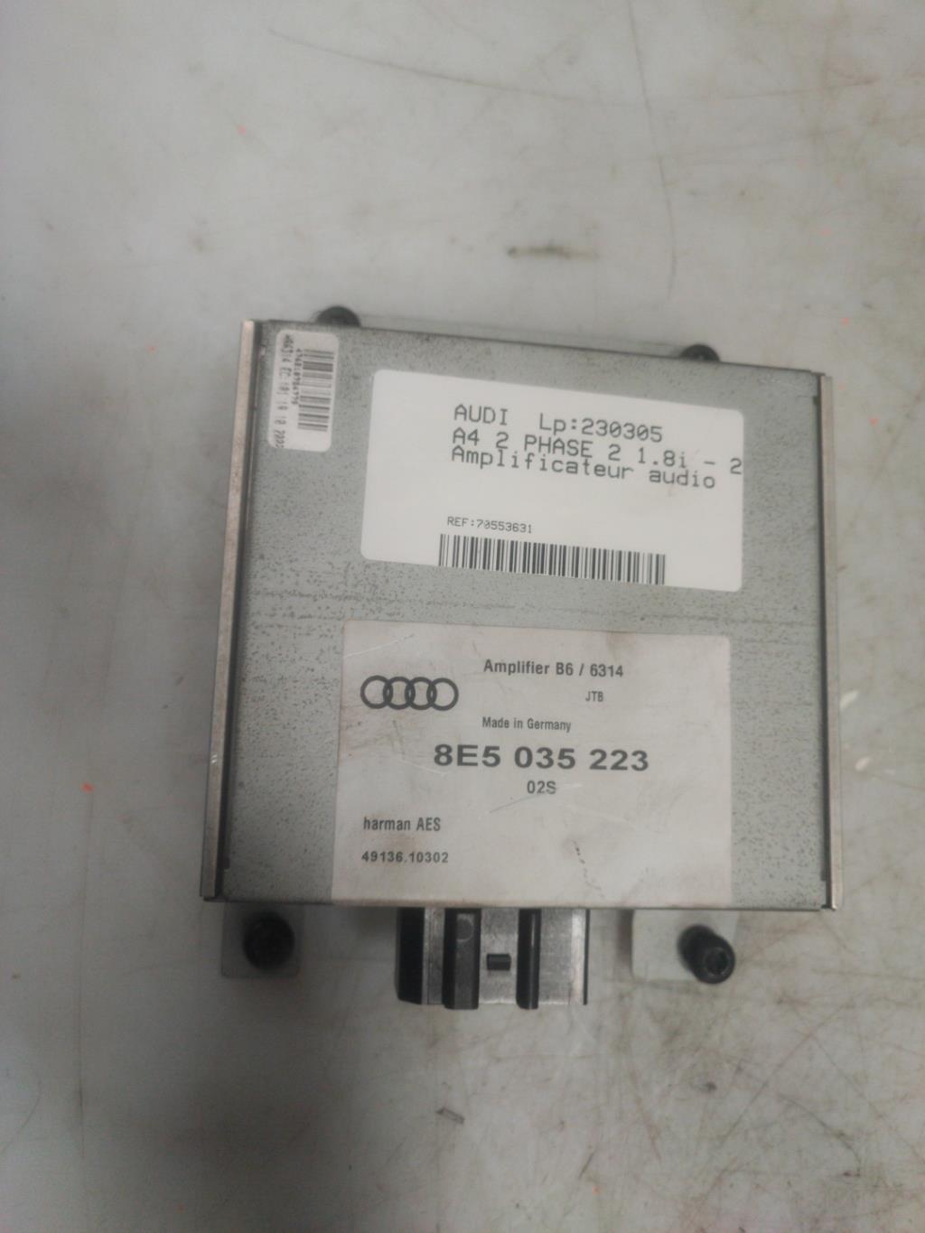 Amplificateur audio AUDI A4 2 PHASE 2 Essence - 1