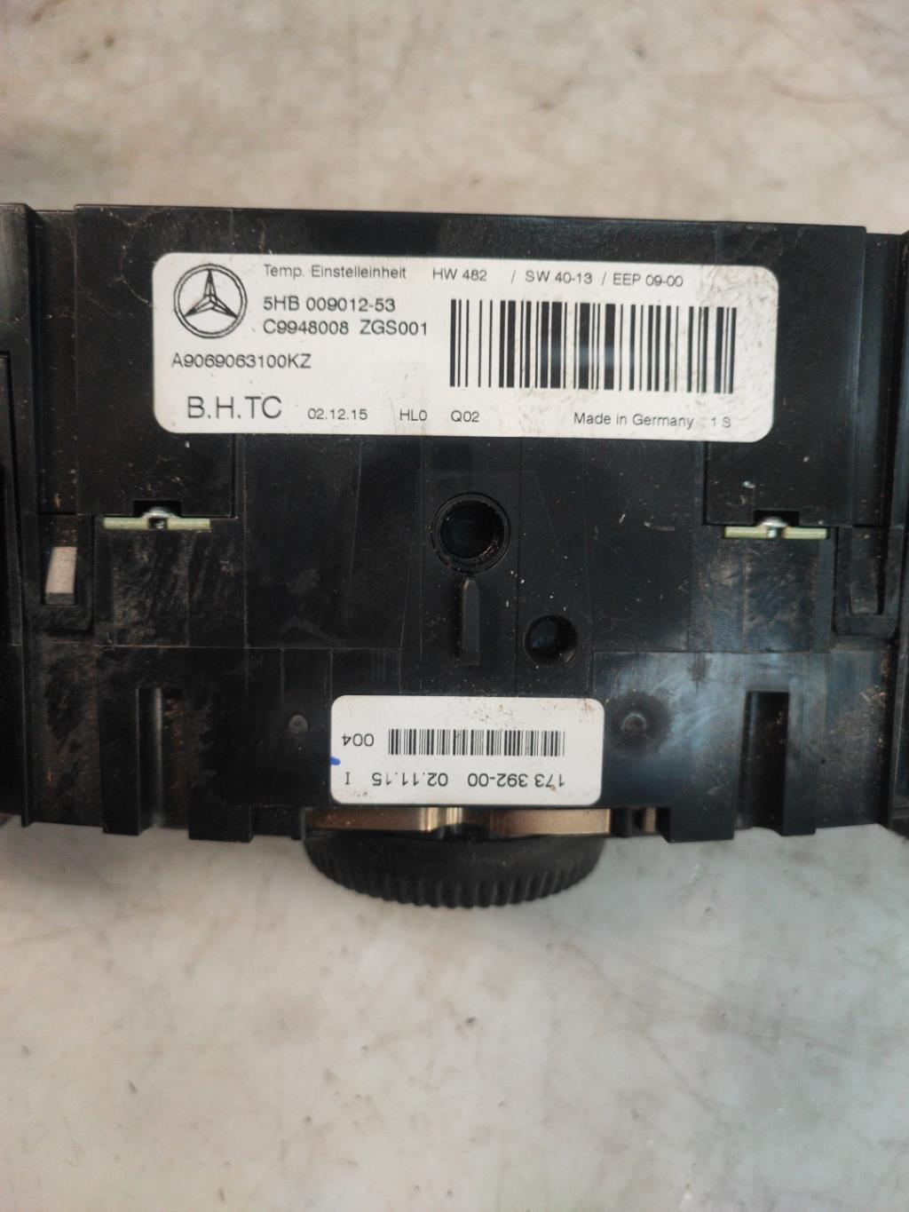 Commande chauffage MERCEDES SPRINTER 2 PHASE 2 Diesel - 1