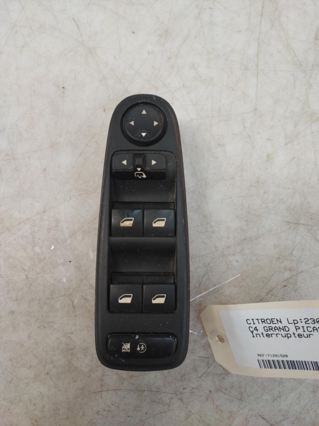 Interruttore lavacristalli anteriore sinistro CITROEN C4 GRAND PICASSO 1 Diésel - 1
