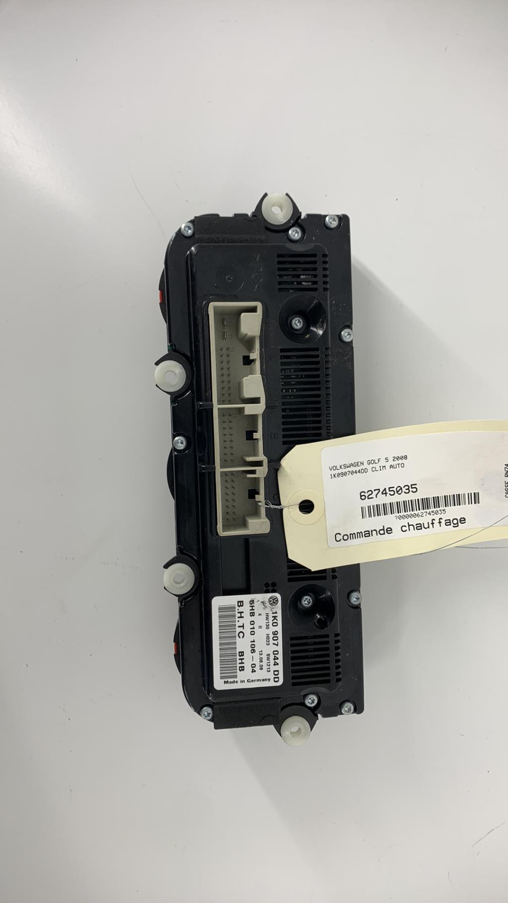 Commande chauffage VOLKSWAGEN 2008  - 1