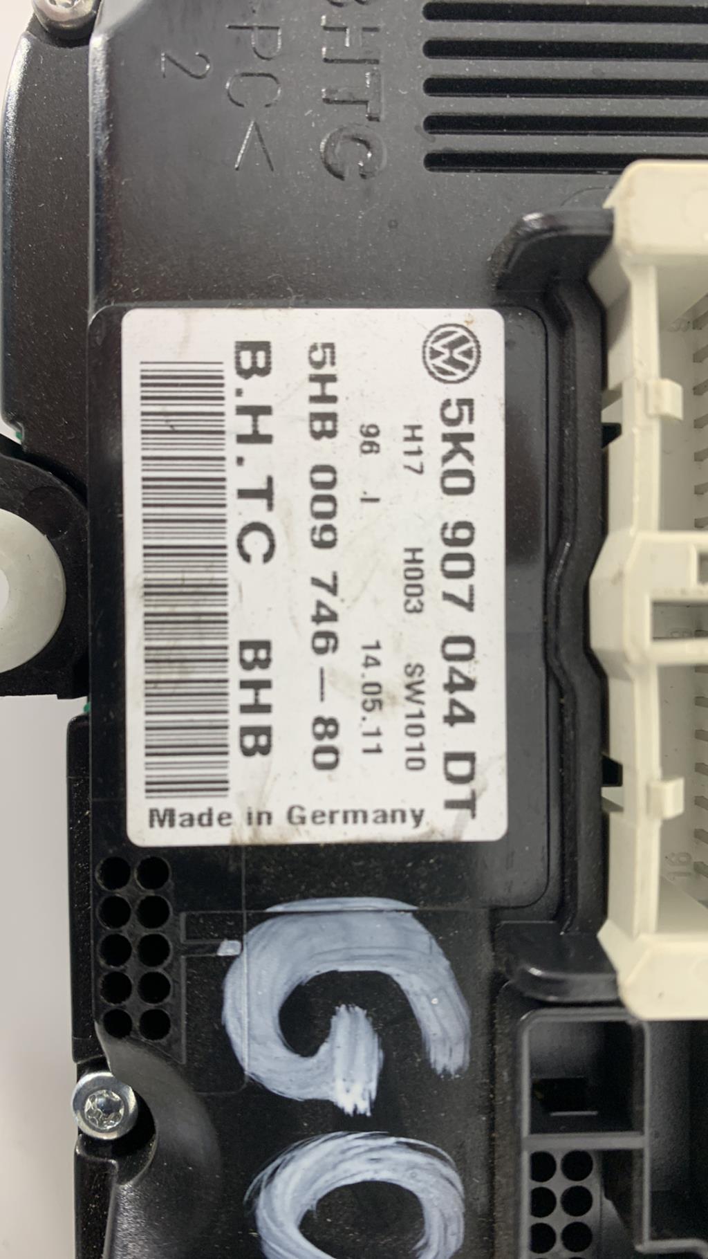 Commande chauffage VOLKSWAGEN GOLF 6 Diesel - 1