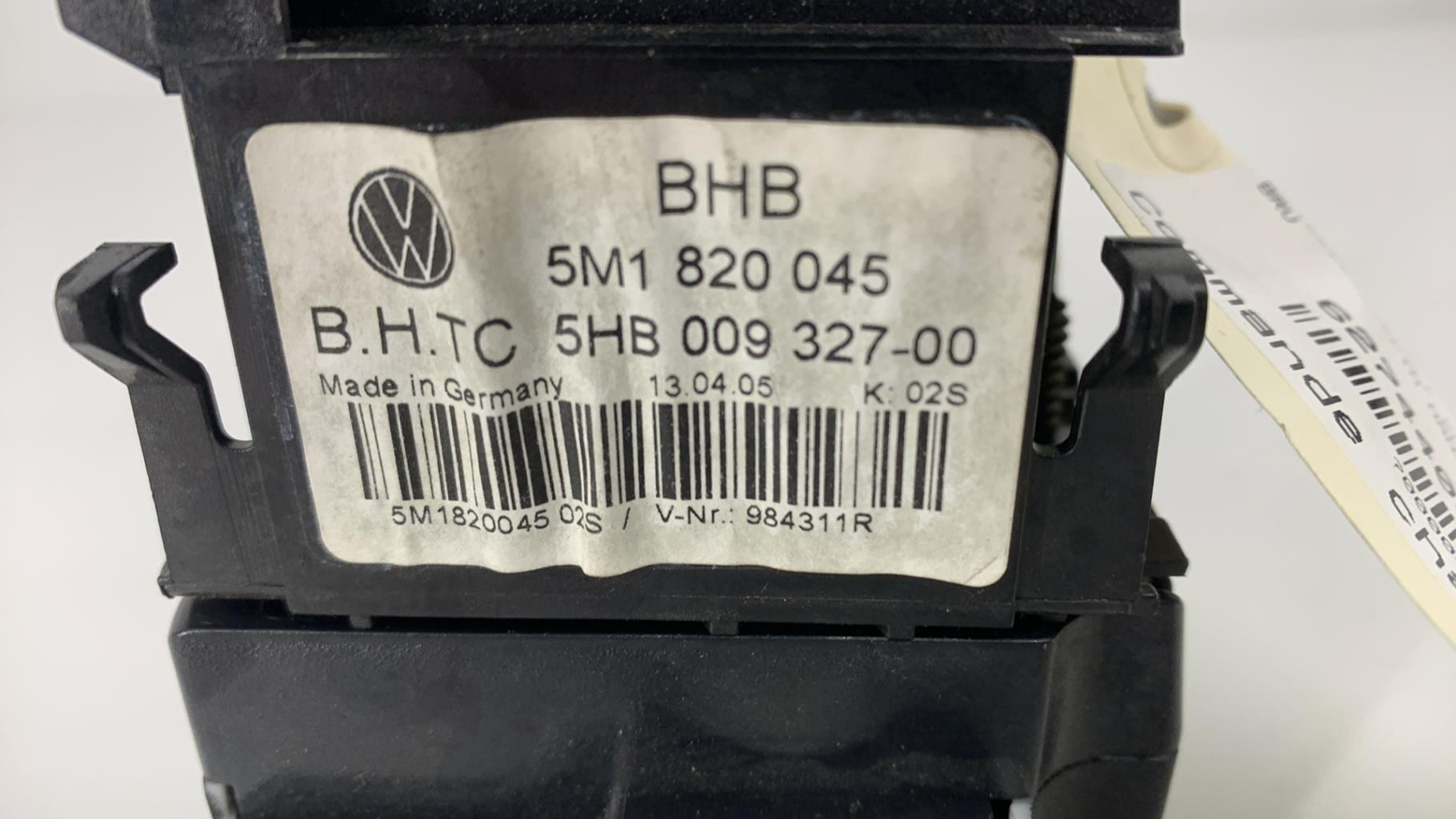 Commande chauffage VOLKSWAGEN GOLF PLUS PHASE 1 Diesel - 1
