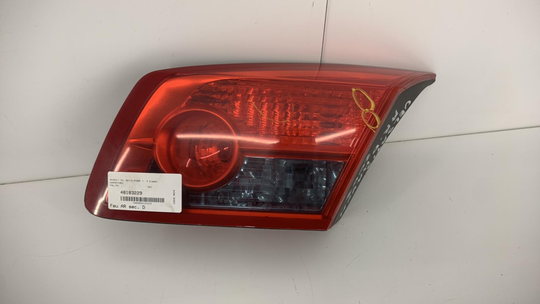 Feu arriere secondaire droit (feux) RENAULT VEL SATIS PHASE 1 Diesel - 1