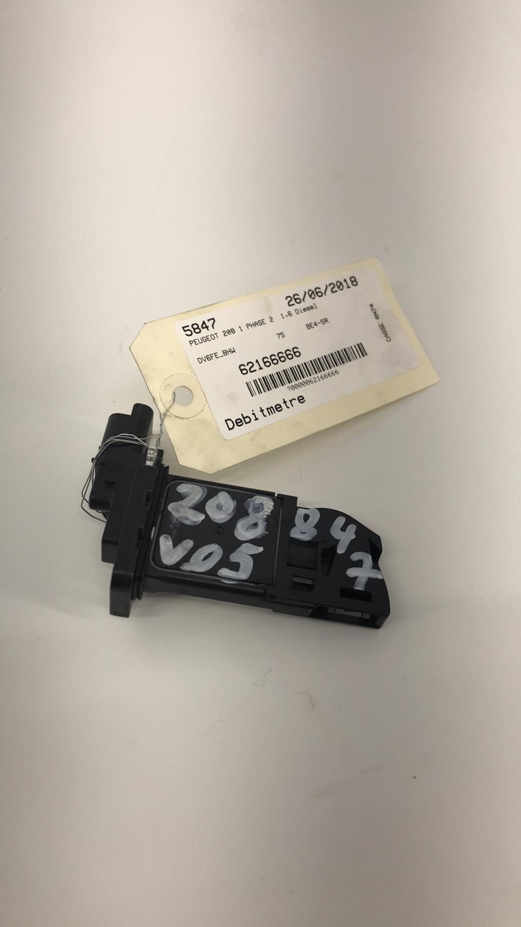 Debitmetre PEUGEOT 208 1 PHASE 2 Diesel - 1