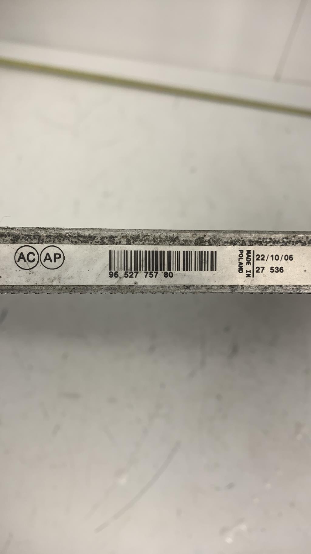 Radiateur clim CITROEN C5 1 PHASE 2 Diesel - 1
