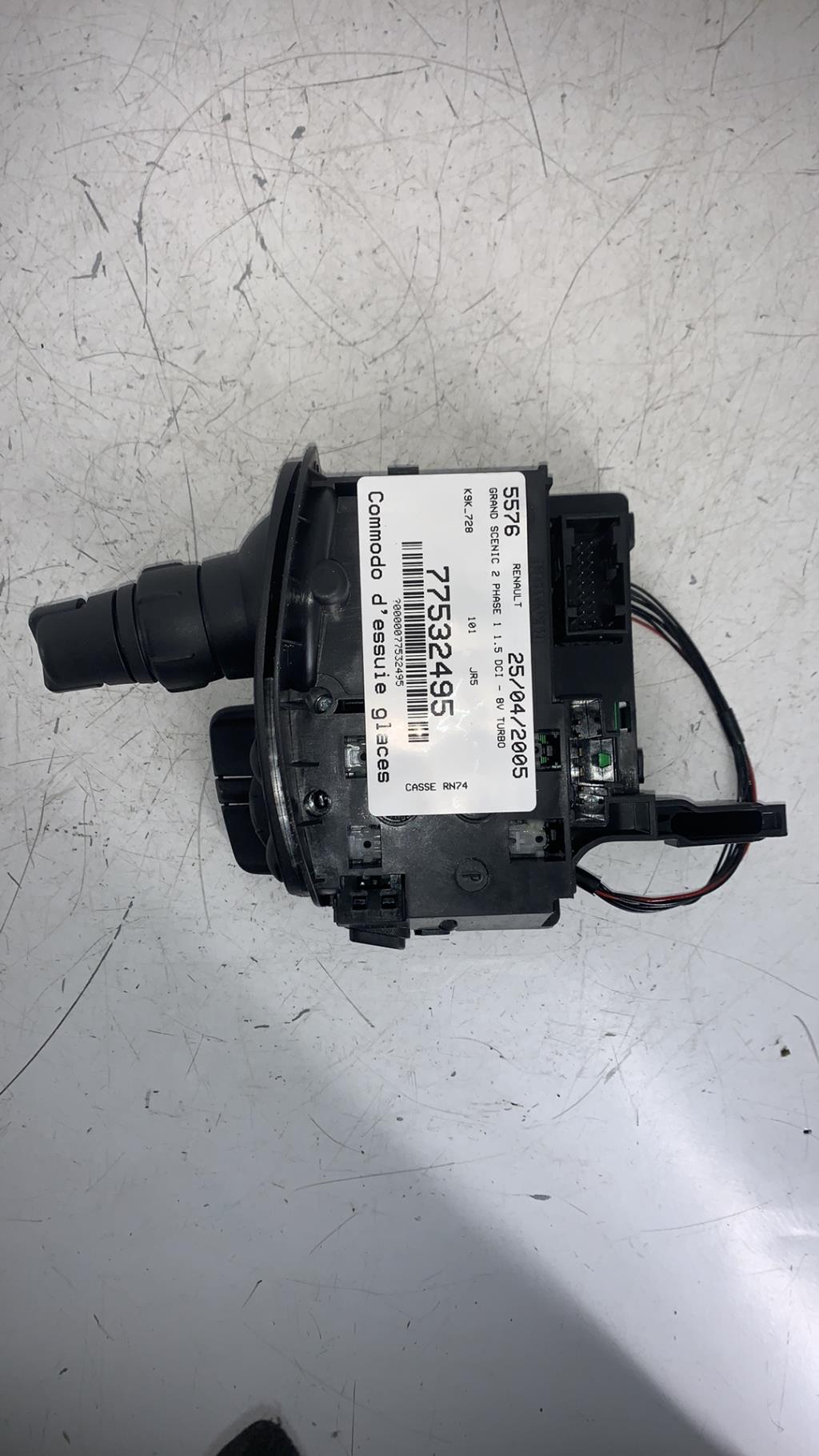 Commodo d'essuie glaces RENAULT GRAND SCENIC 2 PHASE 1 Diesel - 1