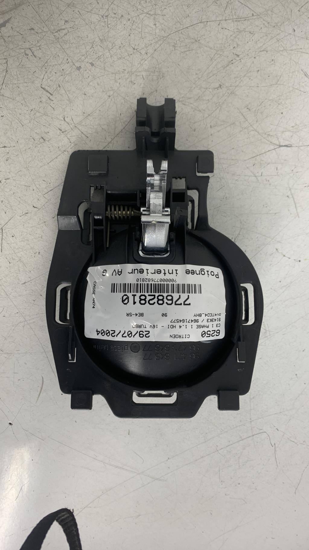 Poignee interieur avant gauche CITROEN C3 1 PHASE 1 Diesel - 1