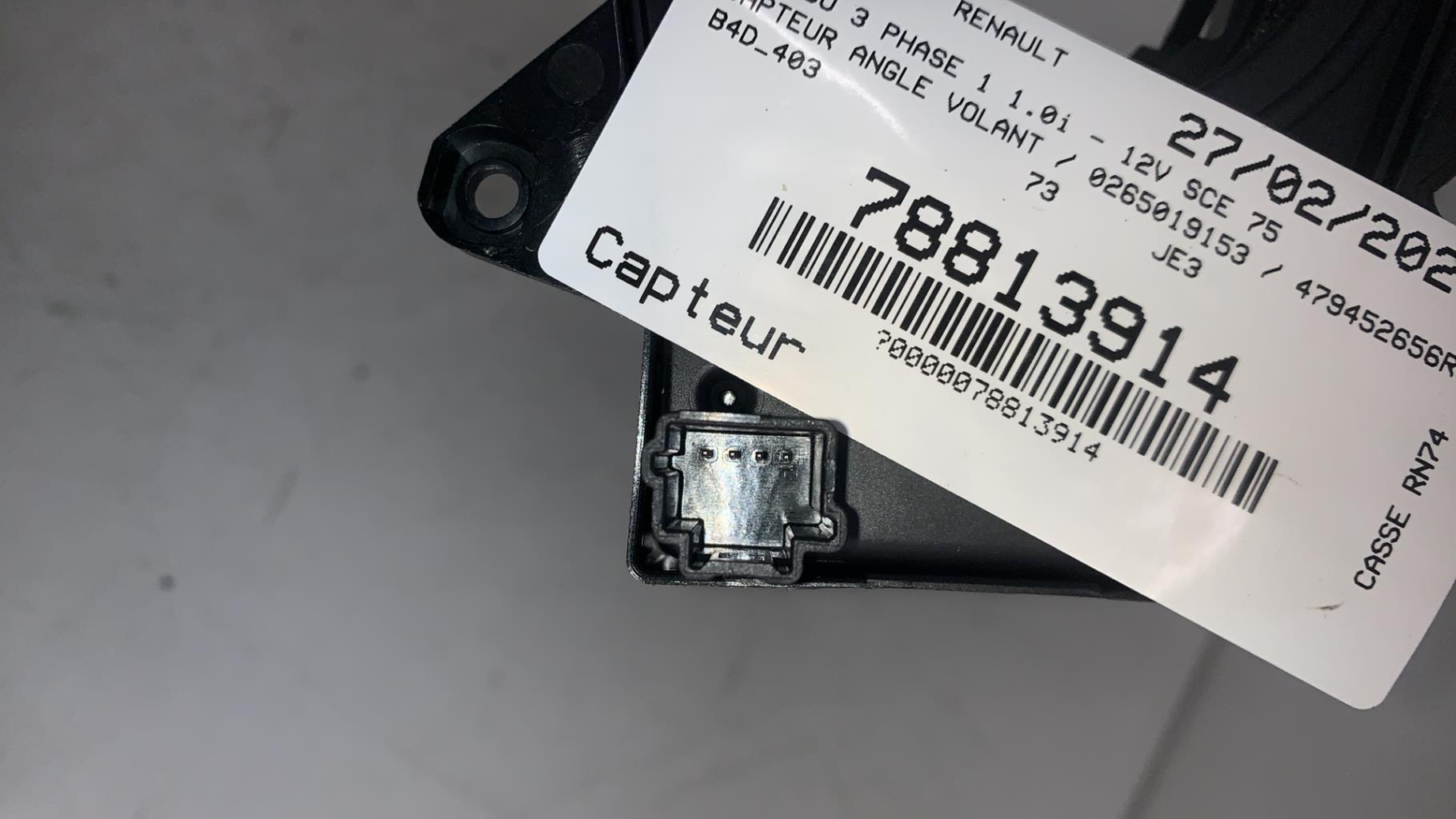 Capteur RENAULT TWINGO 3 PHASE 1 Essence - 1