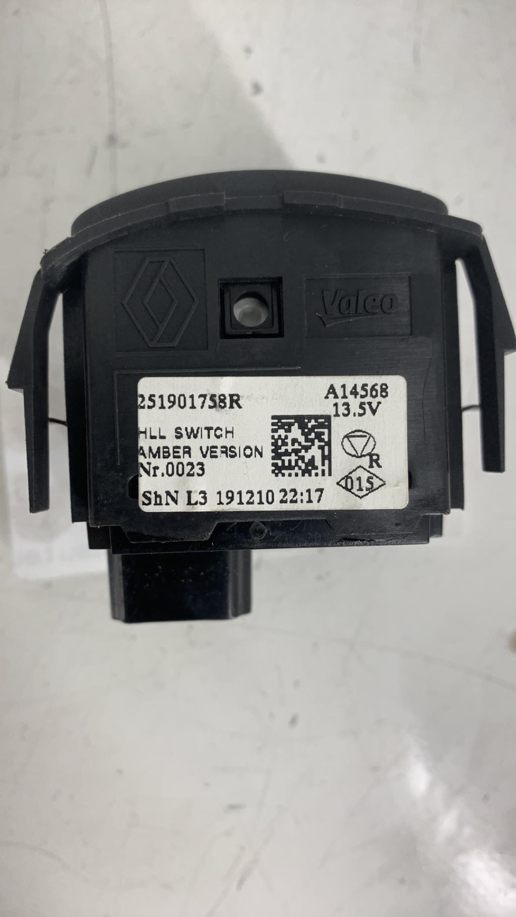 Commande de reglage hauteur de phare RENAULT TWINGO 3 PHASE 1 Essence - 1