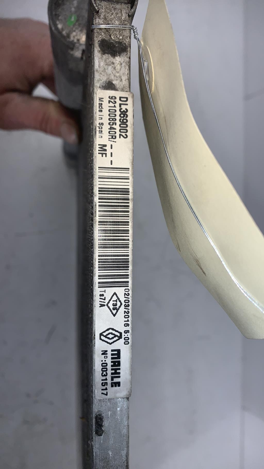 Radiateur clim RENAULT MEGANE 4 PHASE 1 Diesel - 1
