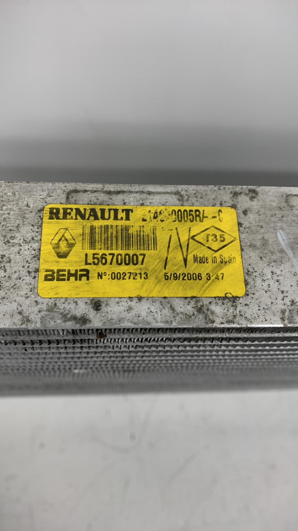 Radiateur eau RENAULT LAGUNA 3 PHASE 3 Diesel - 1