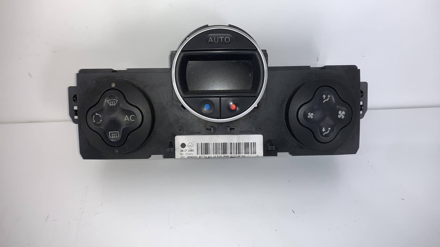 Commande chauffage RENAULT CLIO 3 PHASE 1 Diesel - 1