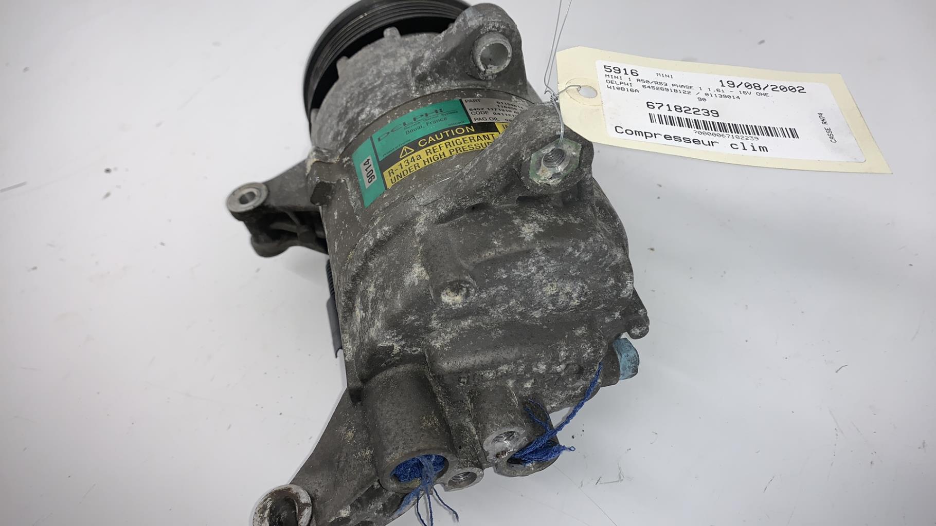 Compresseur clim MINI MINI 1 R50/R53 PHASE 1 Essence - 1